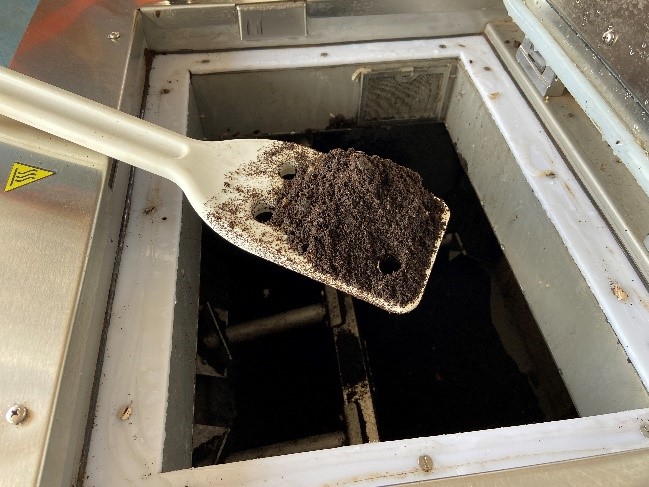 Mineradora transforma resíduos em compostagem