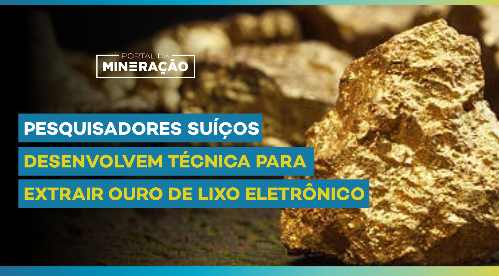 Pesquisadores suíços desenvolvem técnica para extrair ouro de lixo eletrônico