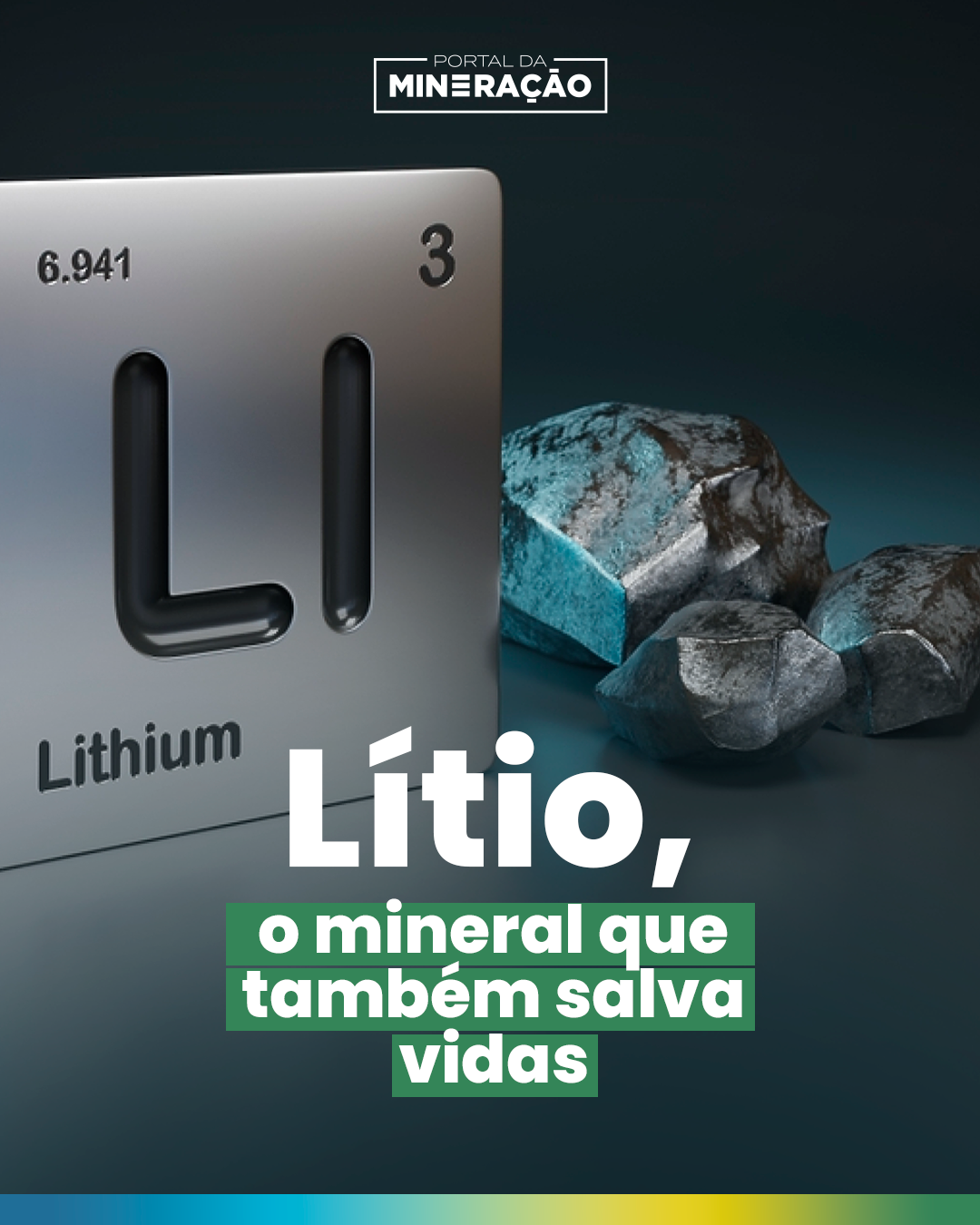 Lítio, o mineral que também salva vidas