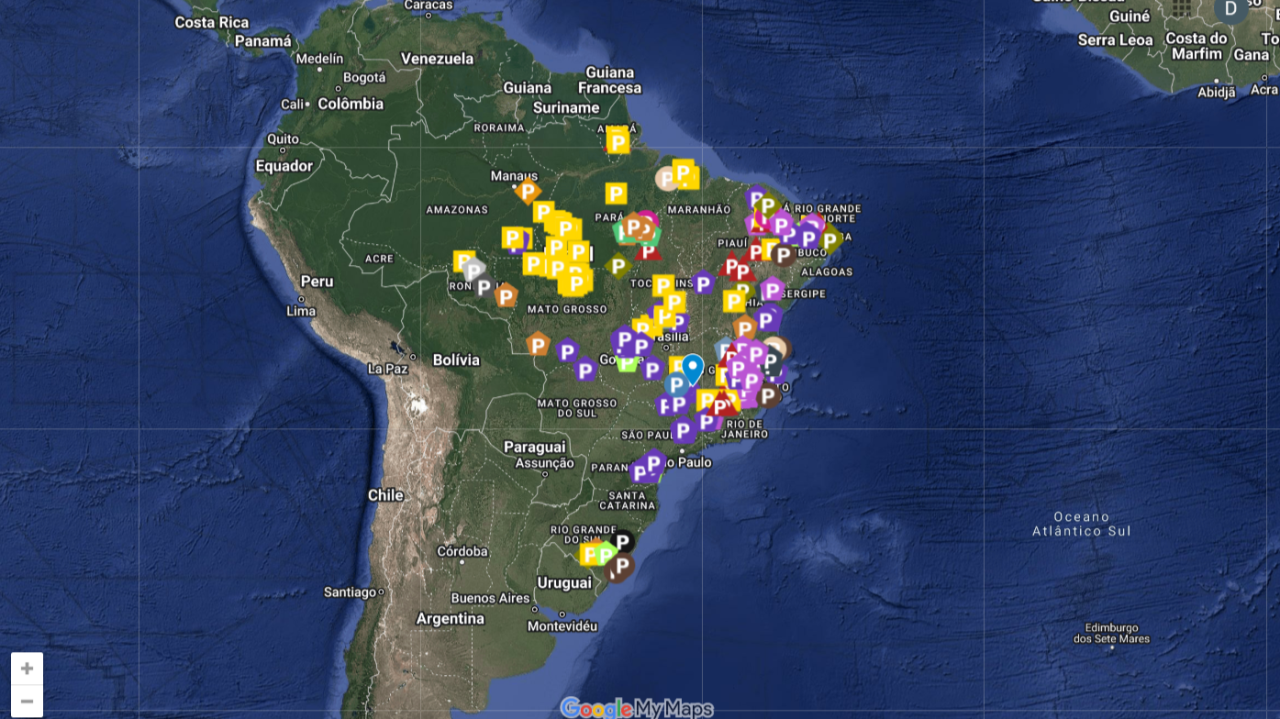 Descubra onde a mineração acontece no Brasil com o mapa do IBRAM